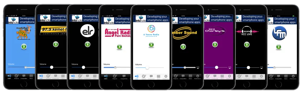 Radio app development